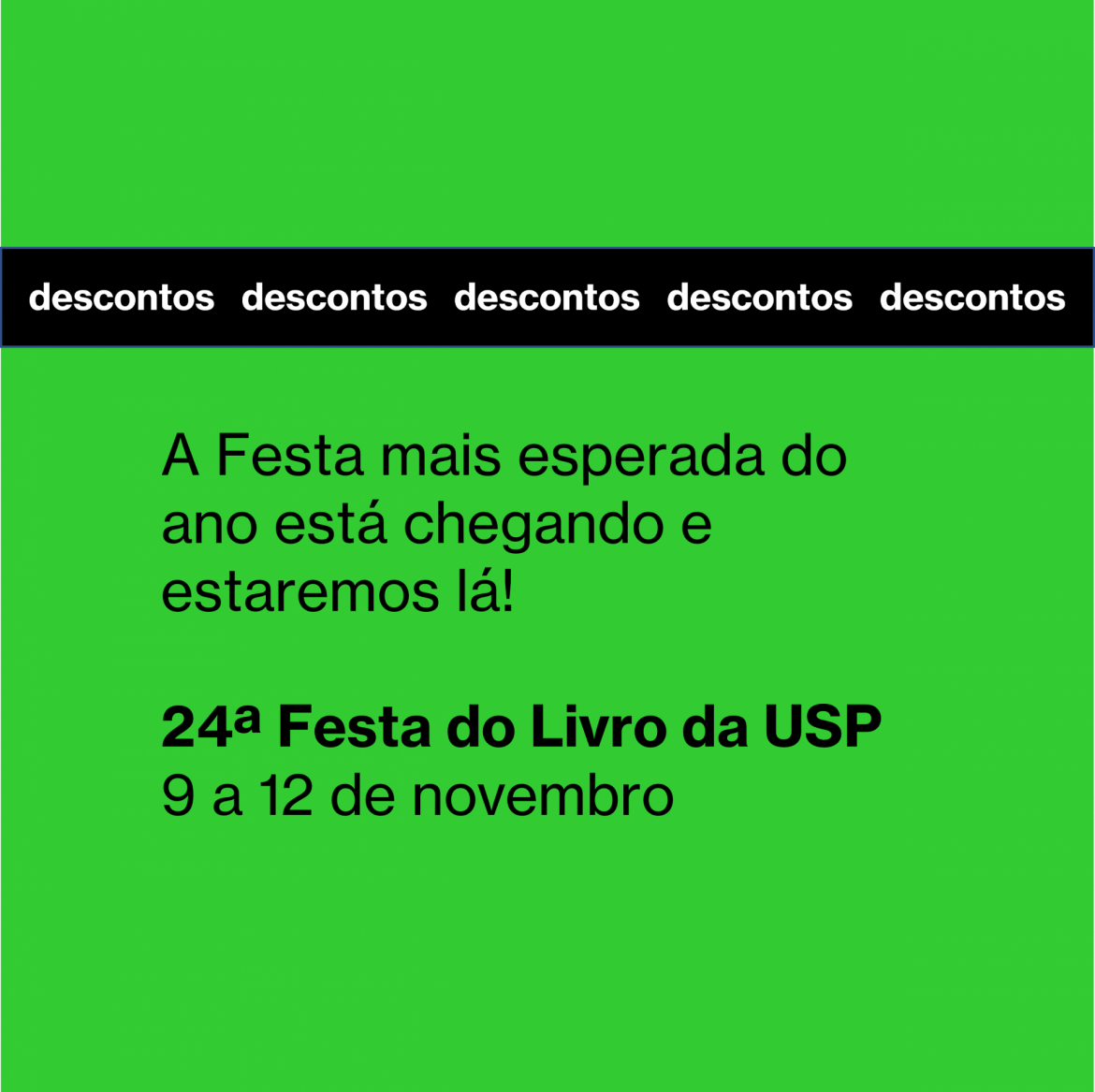 24ª Festa do Livro da USP